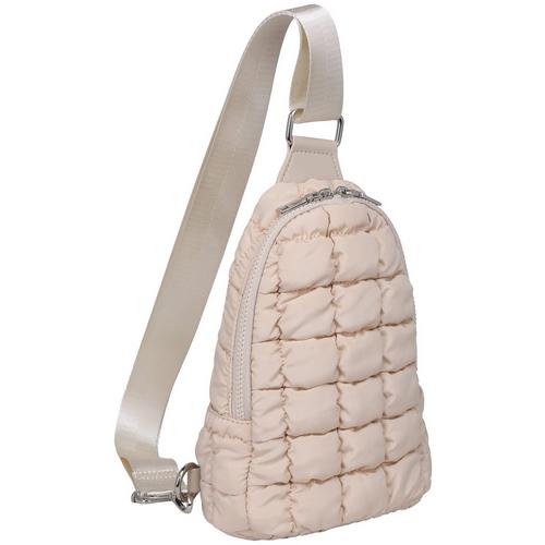 Brisas Avery Solid Quilted Lightweight Backpack