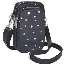 Stars Triple Compartment Crossbody Bag