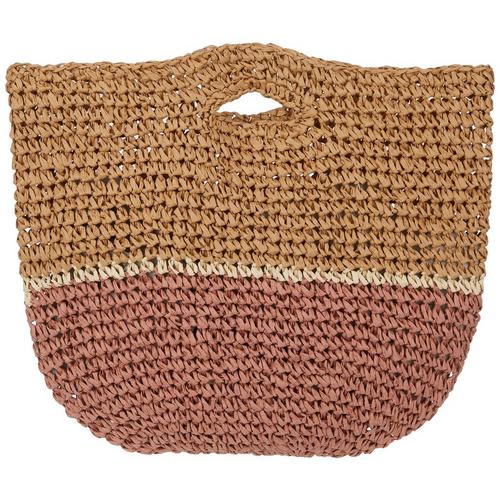 Bunulu Beach Walk Crochet Paper Straw Tote Bag