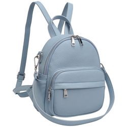 Blue Sol Nora Solid Vegan Leather Backpack