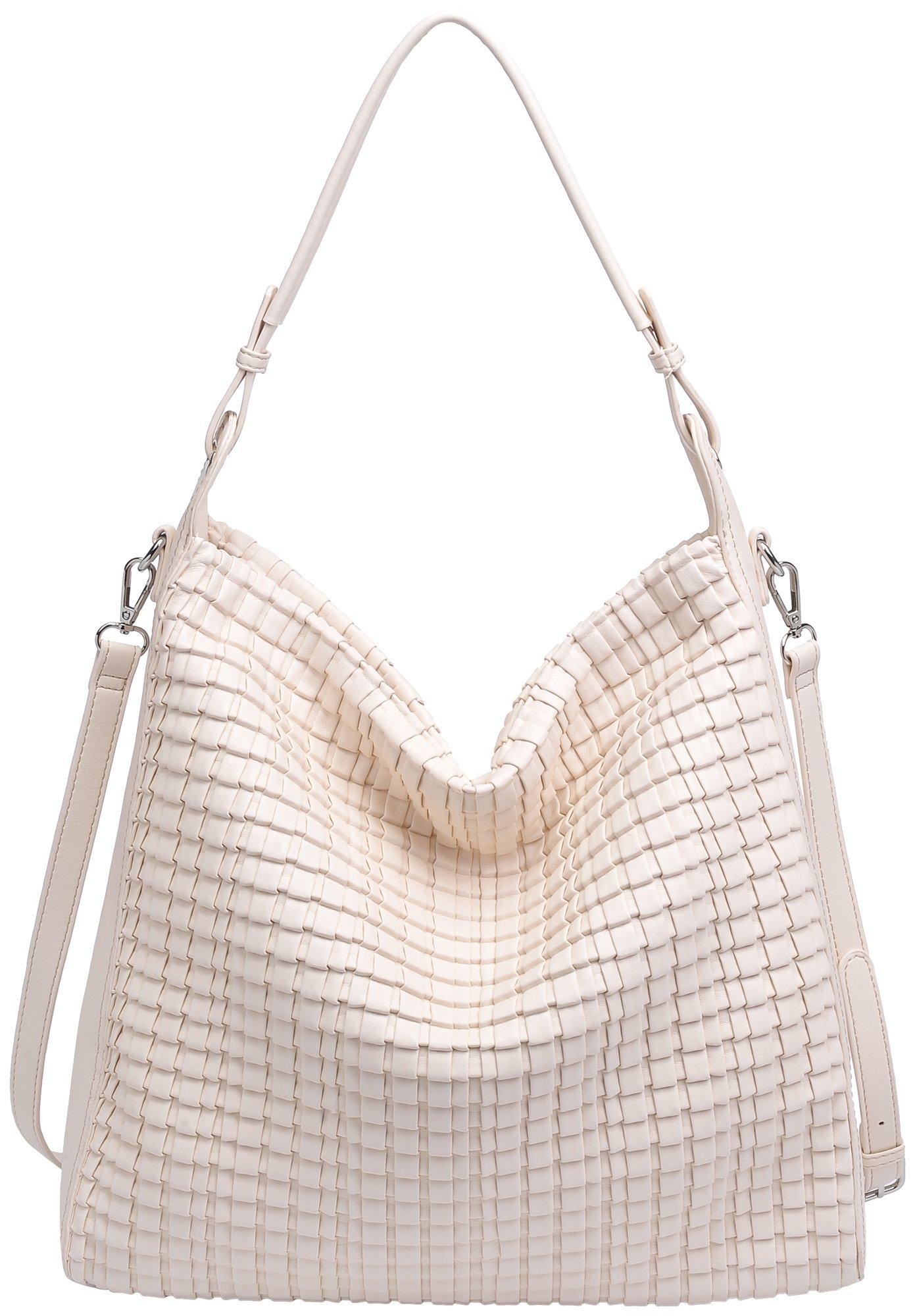 Brandi Solid Pleated Crossbody Hobo Bag