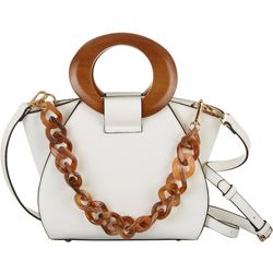 Moda Luxe Cora Satchel Crossbody Handbag