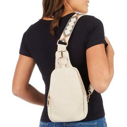 Moda Luxe Regina Cotton Vegan Leather Sling Bag