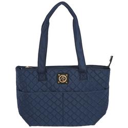 Quilted Fabric Lightweight Tote