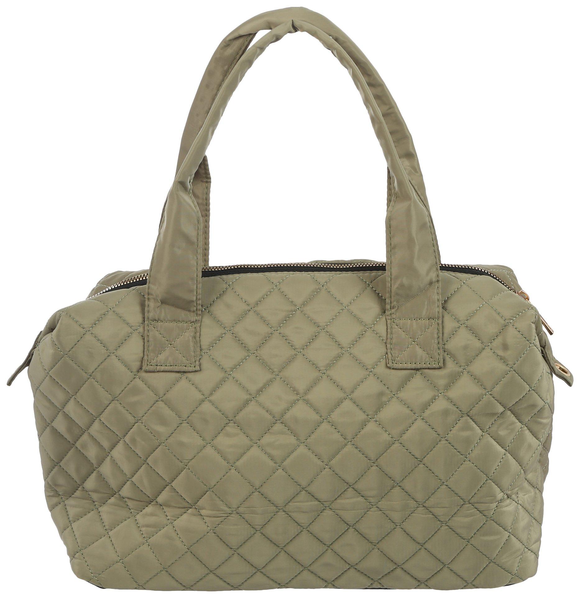Alexis Bendel Quilted Fabric Lightweight Crossbody Tote