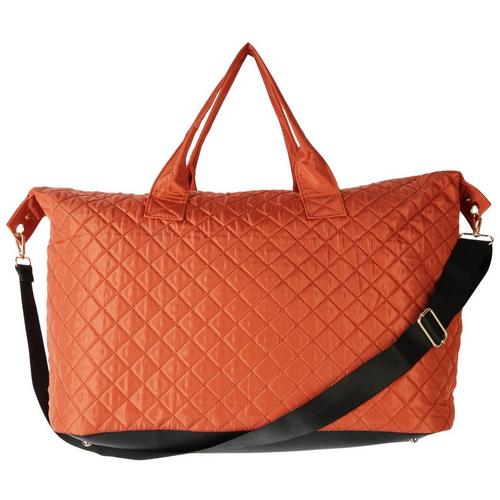 Alexis Bendel Quilted Fabric Shoulder Strap Large Tote