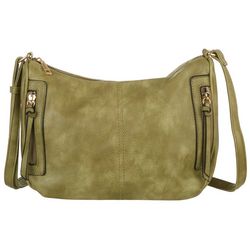Alyssa Ashley Meadow Vegan Leather Crossbody Handbag