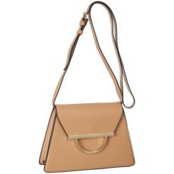 Tops Handbags Tasha Geometric Vegan Leather Crossbody Bag