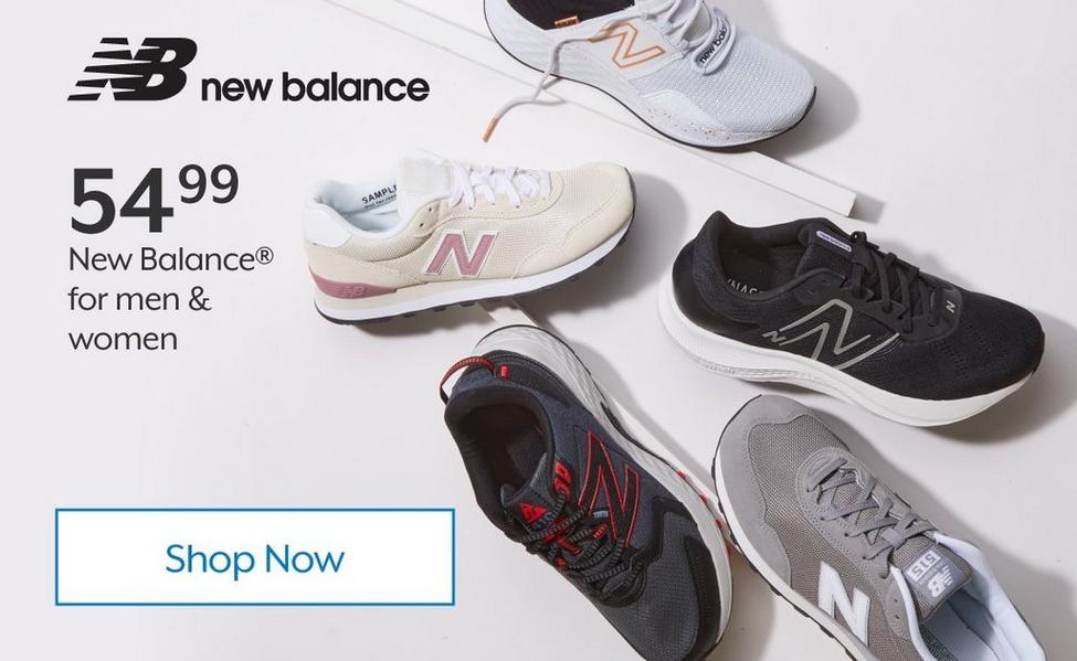 54.99 New Balance® for men & women