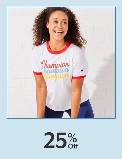 25% Off Champion® for women