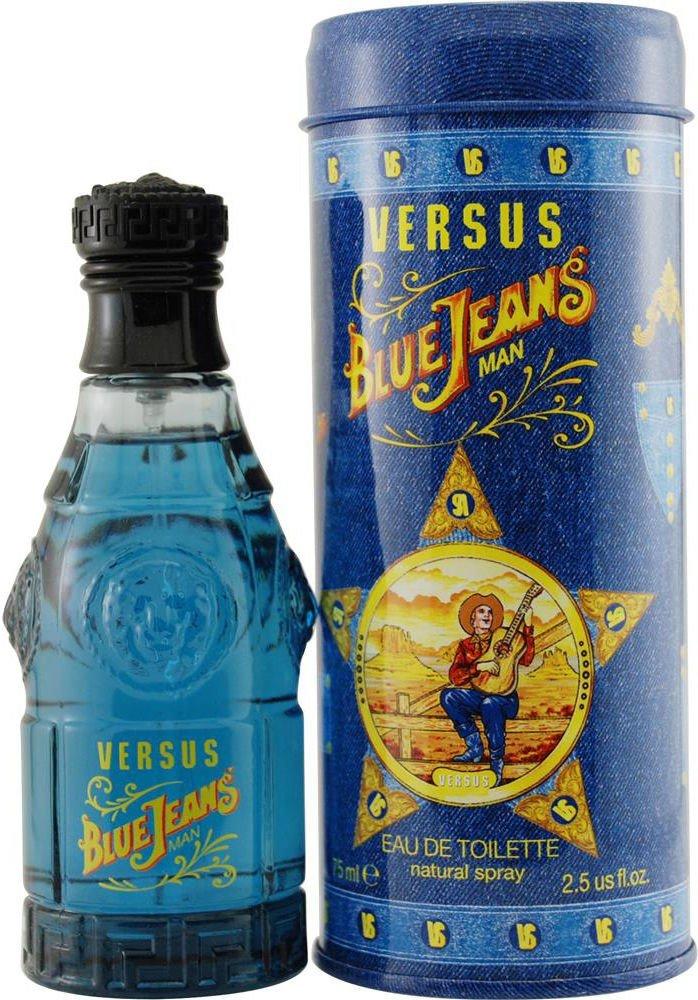 Gianni Versace Mens Blue Jeans EDT Spray 2.5 oz.