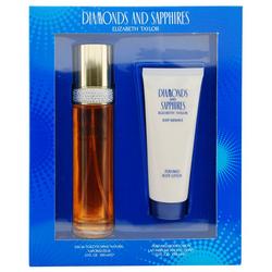Diamonds & Sapphires Womens 2 pc Perfume Gift Set