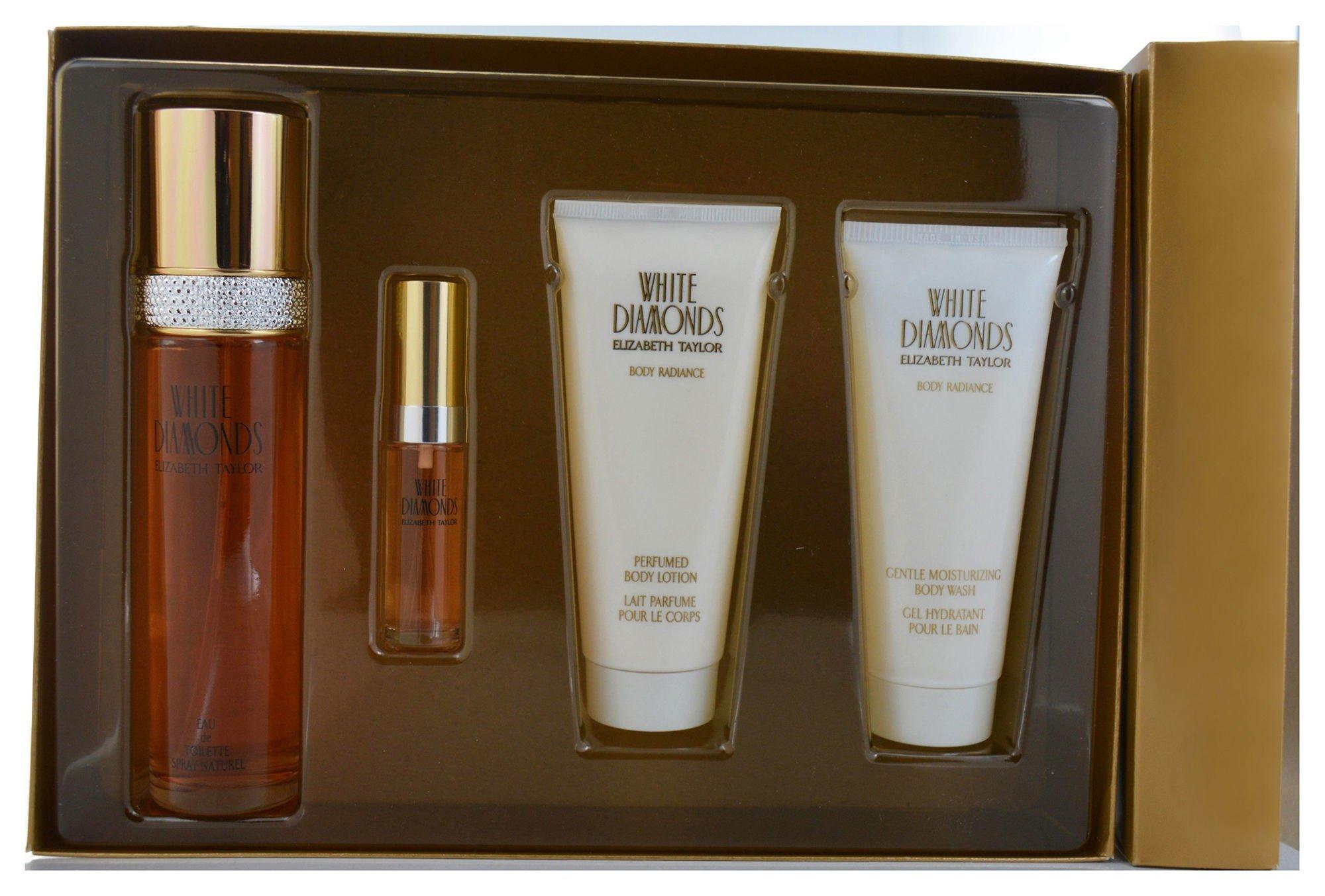 Elizabeth Taylor White Diamonds Womens 4 pc Perfume Gift Set | Bealls ...