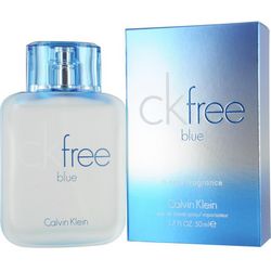 Calvin Klein Mens CK Free Blue EDT Spray 1.7 oz.