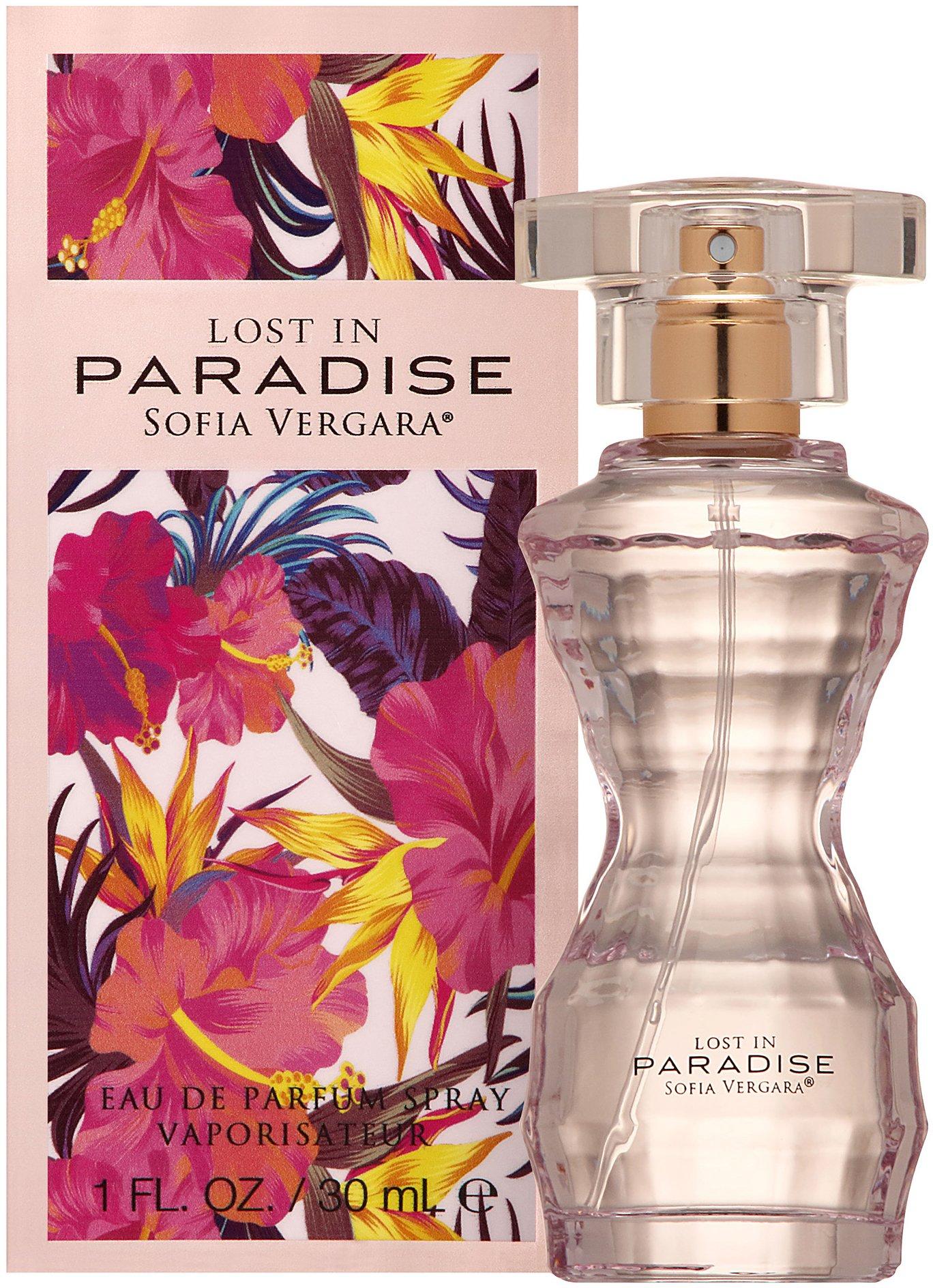 sofia vergara lost  paradise womens  fl oz edp spray  oz pink