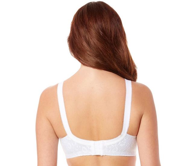 Playtex Women's Plus Size 18 Hour Soft Cup Wirefree Bra White