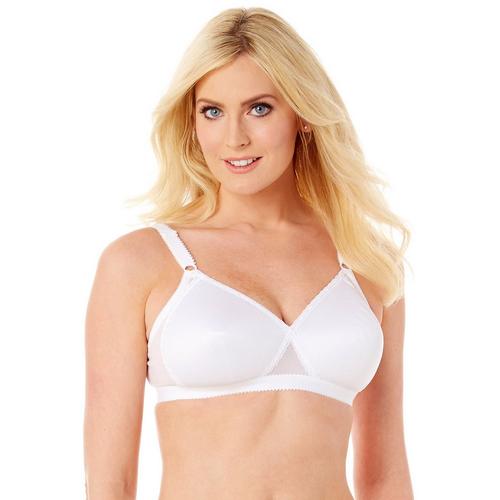 36A White Playtex Womens Cross Your Heart Lightly Lined Wirefree Bra