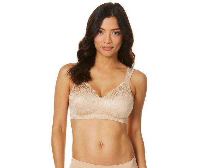 Playtex 18 Hour Supportive Flexible Back Front-Close Wireless Bra