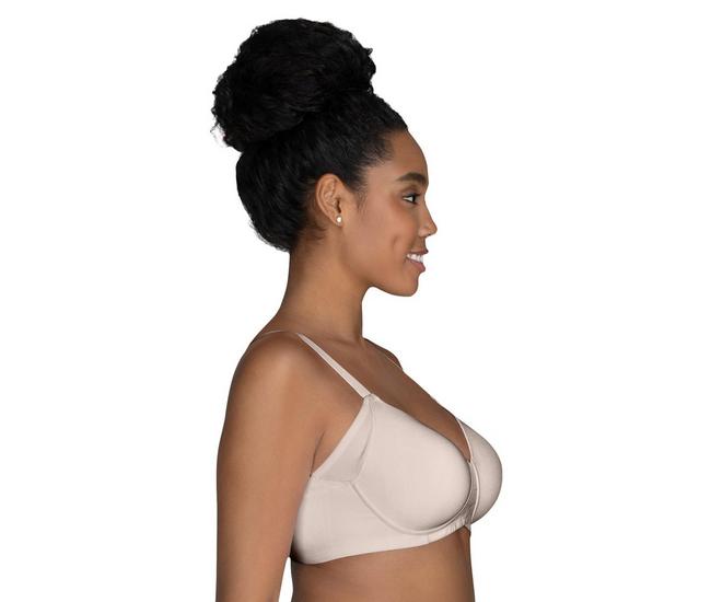 Vanity Fair Women's Beauty Back Full Figure Wirefree Extended Side and  Smoother Bra 71267
