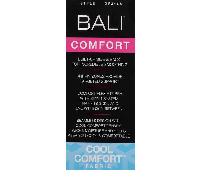 Bali Comfort Revolution ComfortFlex Fit Shaping Wirefree Bra : :  Clothing, Shoes & Accessories
