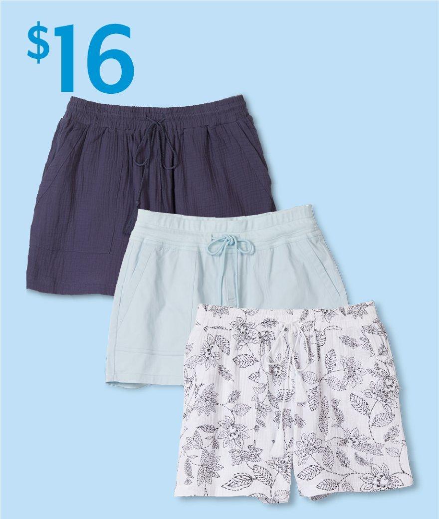 $16 Shorts for women