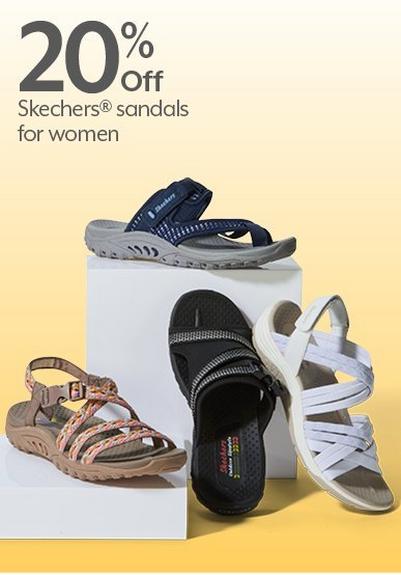 20% Off Skechers® sandals for women