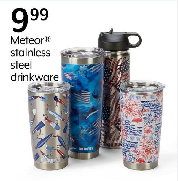 9.99 Meteor® stainless steel drinkware