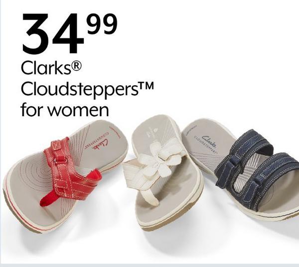 34.99 Clarks® Cloudsteppers™ for women