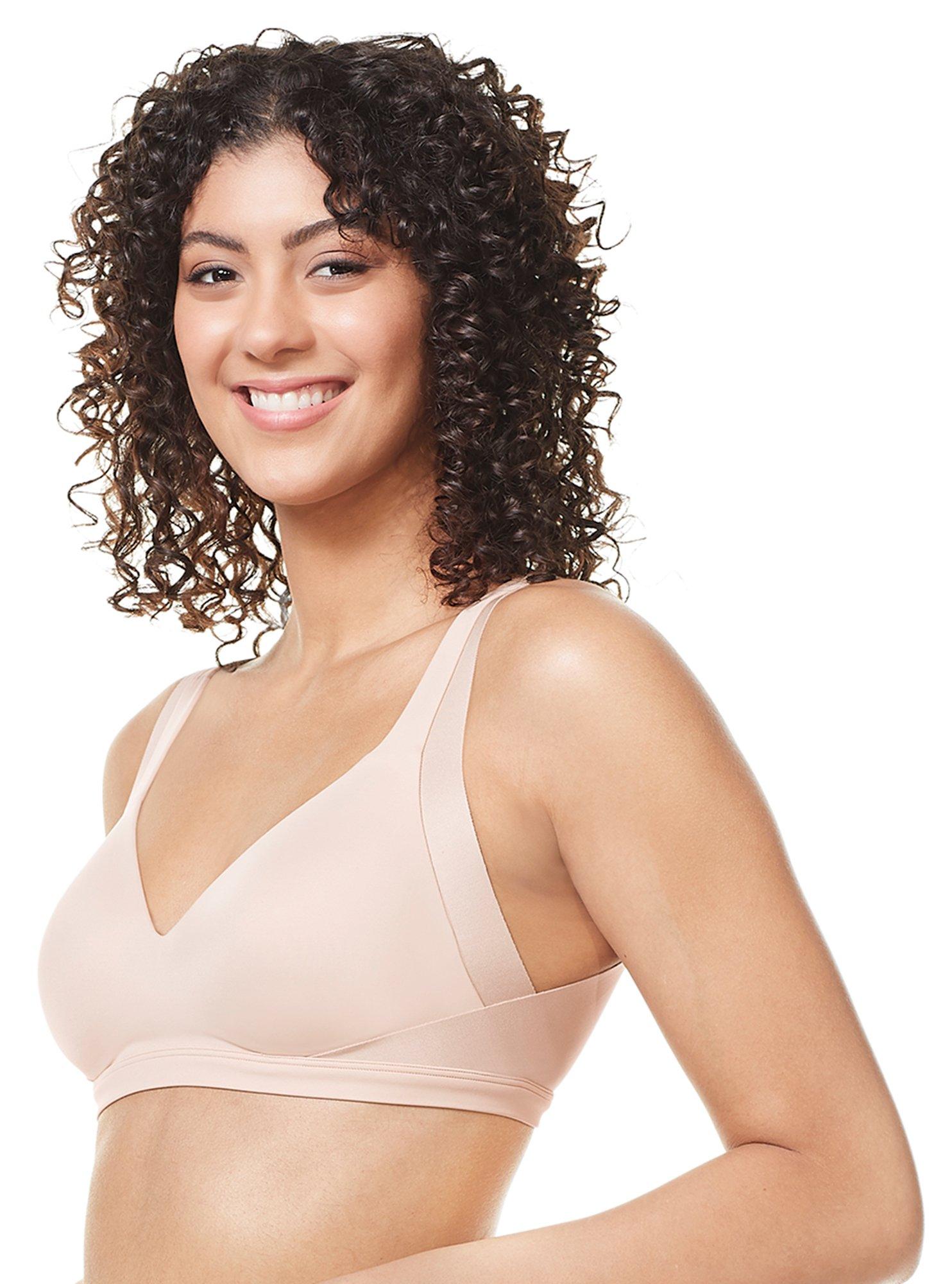 Warners Women's Elements of Bliss Wire-Free Bra, Pretty Petal Print, 34C :  : Clothing, Shoes & Accessories