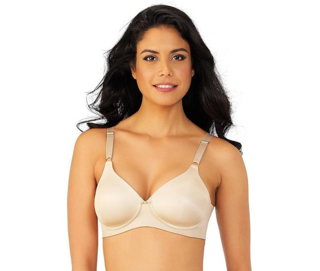 Catherines Women's Plus Size Solid Full-Coverage Smooth No-Wire Bra 