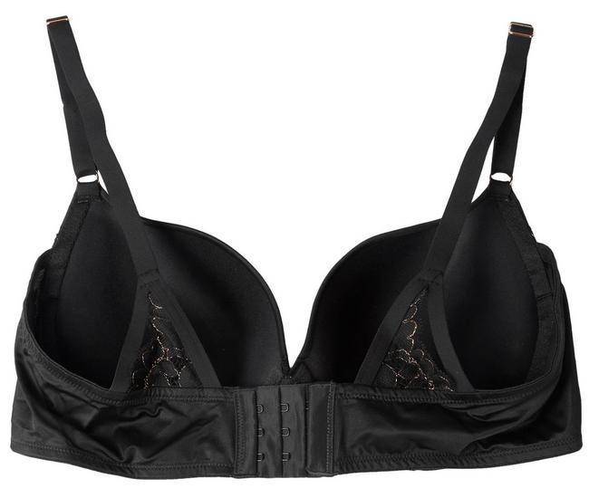 Maidenform Womens Pure Genius T-Back Bra with Lace Black at  Women's  Clothing store