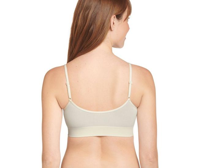Women's Ultra-Thin Seamless Yoga Bra Light Support High Elasticity Full  Coverage Bra Back Smoothing Tank Top Bras, Beige, Medium : :  Clothing, Shoes & Accessories