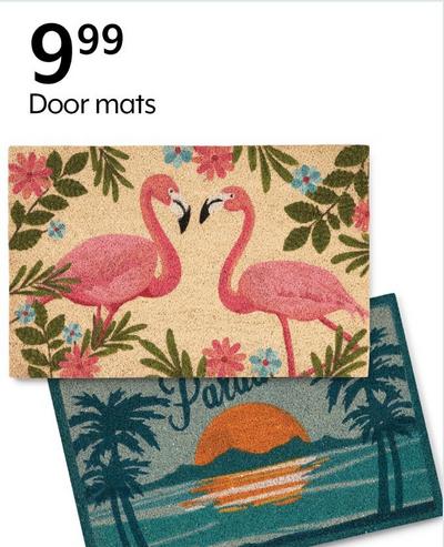 $9.99 Door mats