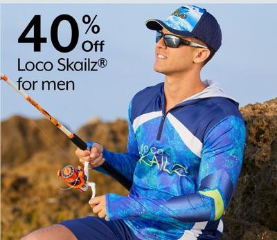 40% Off Loco Skailz® for men 