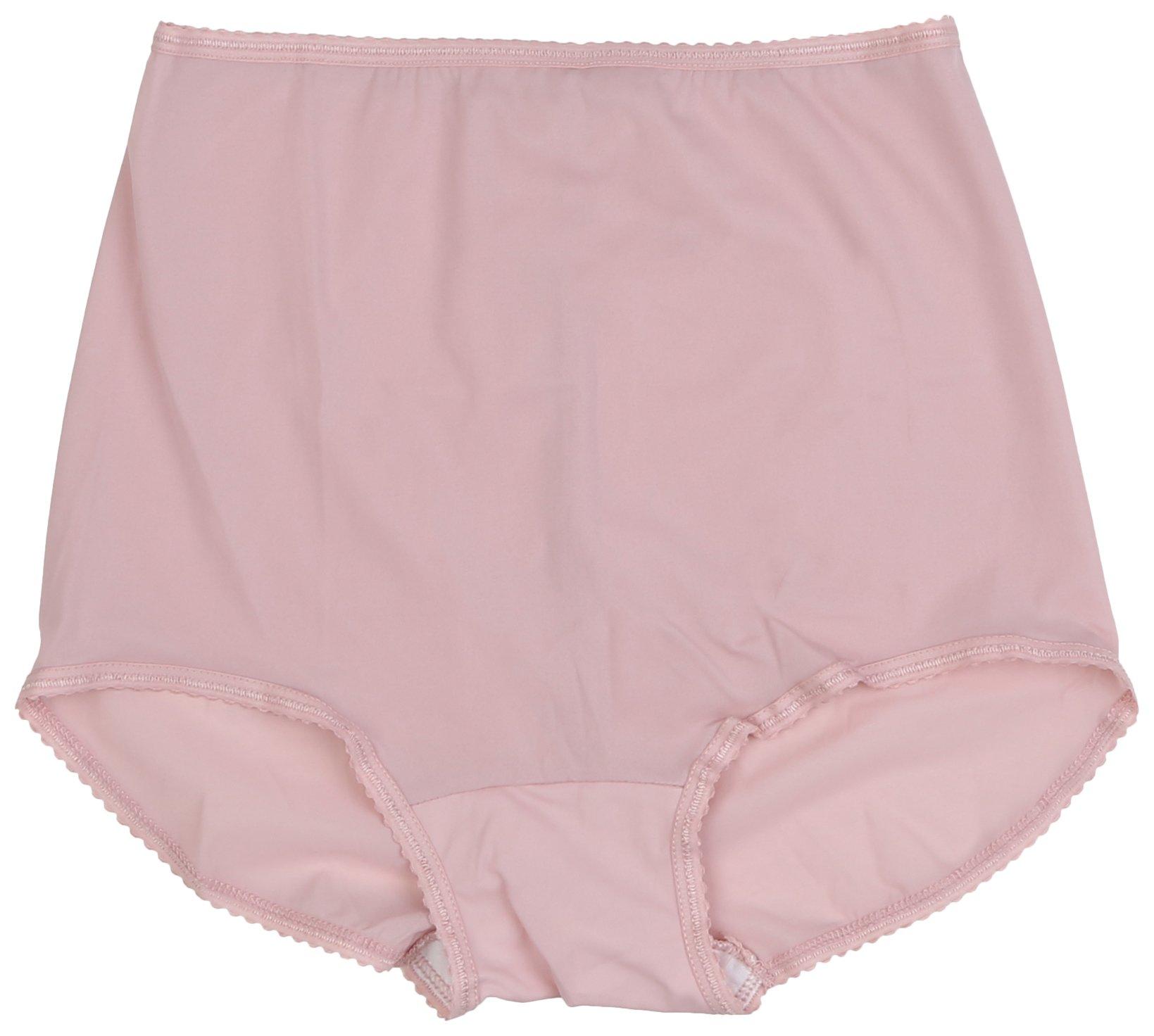 Bali 3-Pair Womens Easylite Smooth Brief Underwear Panties Nylon (A) XL/8  for sale online