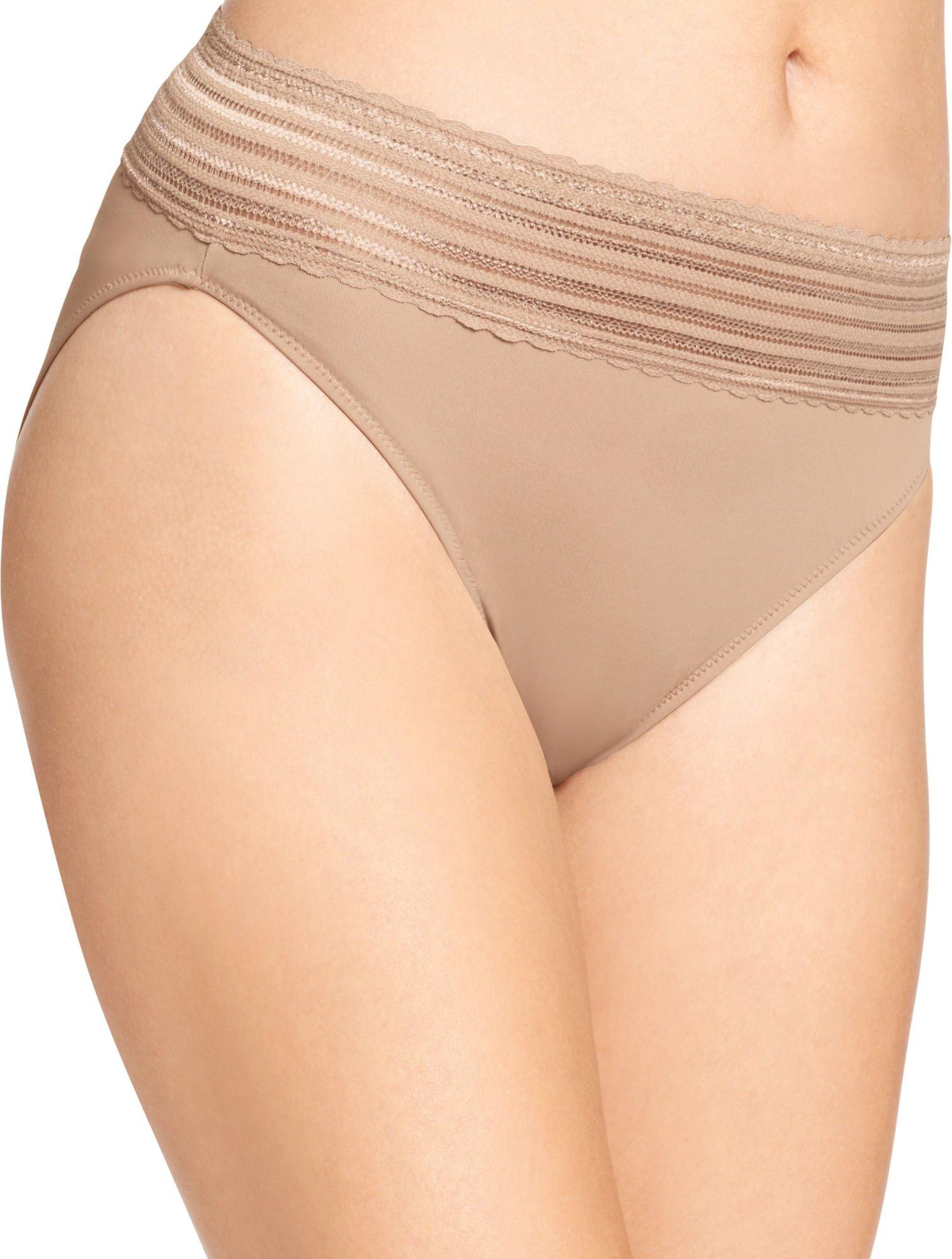Cotton High Waisted Womens Underwear Tummy Control No Show Briefs Cheeky  Lingerie Soft Panty Bikini Underwears, Beige, Small : : Clothing,  Shoes & Accessories