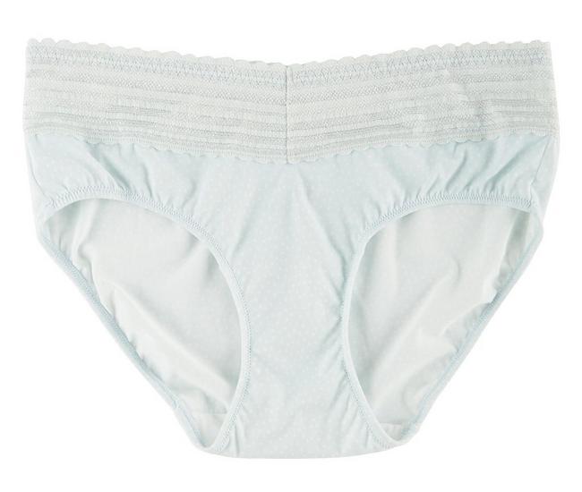 Buy Warner's Women's No Pinching No Problem Hi Cut Brief Panty with Lace,  Black, Small/5 at