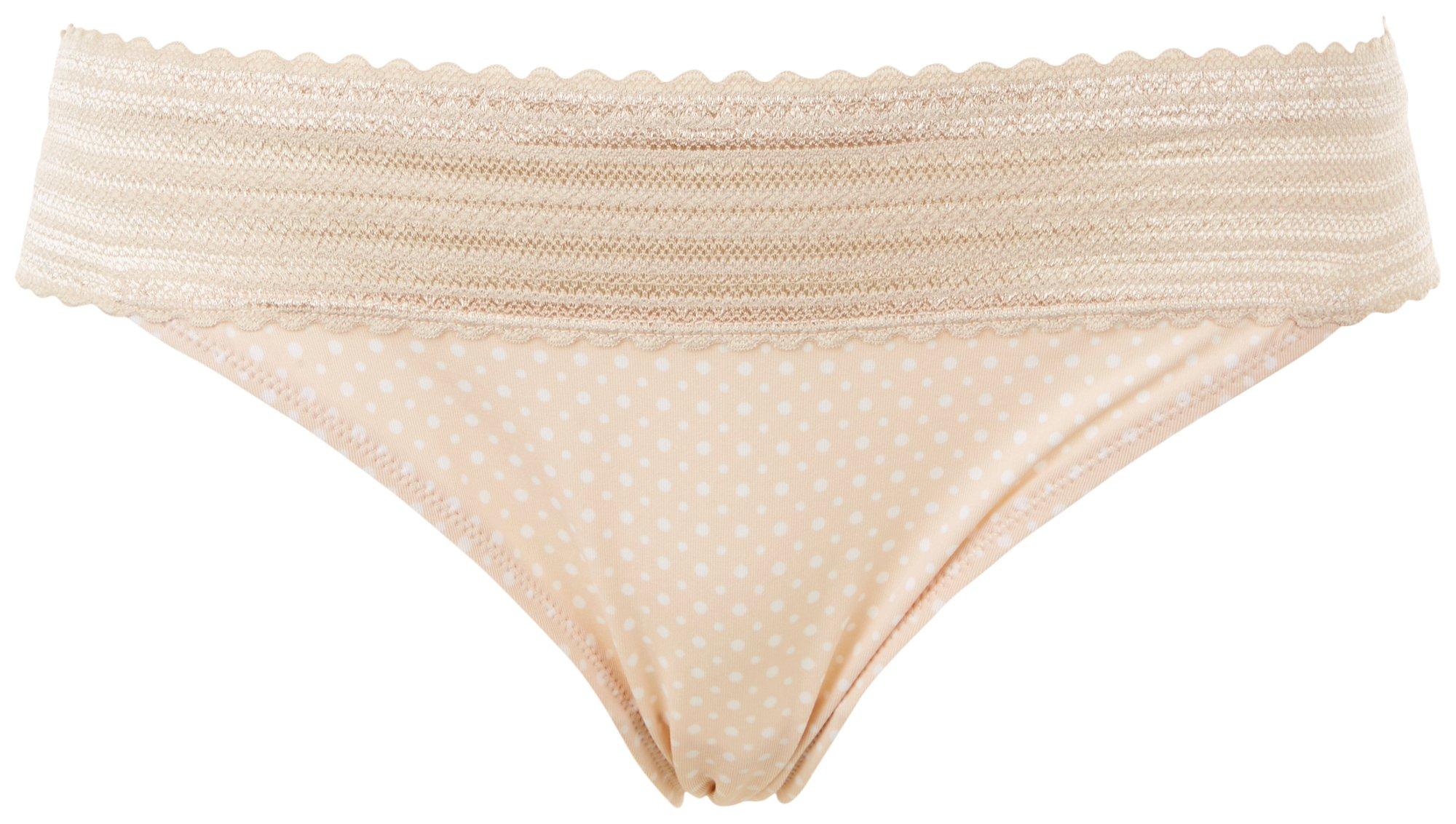 Warner's No Pinching No Problems Print Bikini Panties 5509