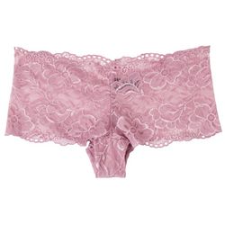 Rene Rofe Scalloped Lace Boyshort Panties 191236