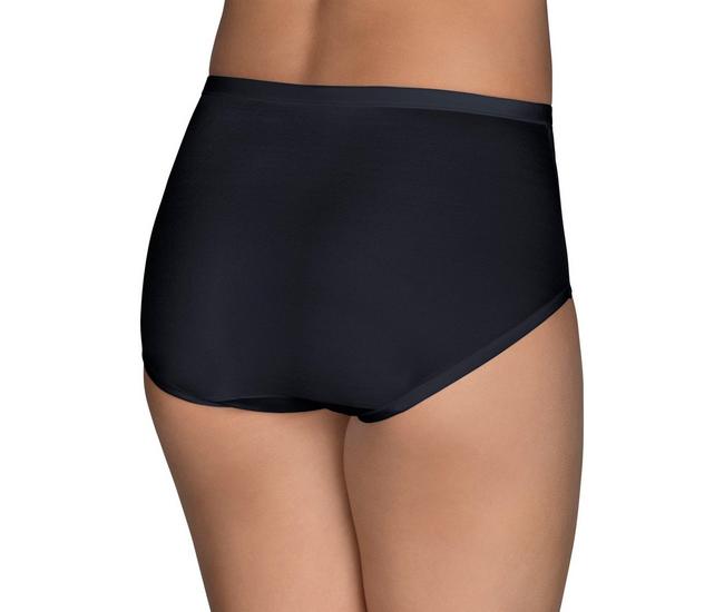 GLORIA VANDERBILT Womens Underwear Tummy Control Panties, Shaping Hi-Waist  Brief Firm Tummy Control Panties 3 Pack (Black, X-Large) : :  Fashion