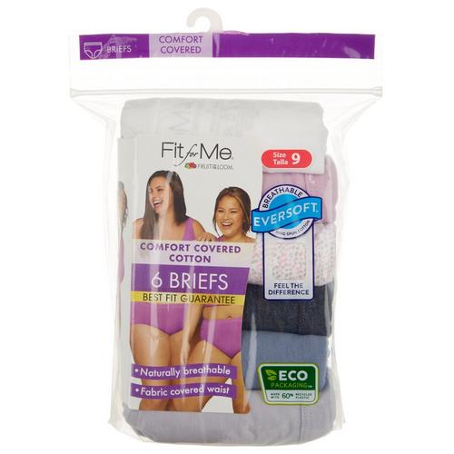 Fruit of the Loom Womens 6-pk Fit for