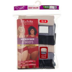 Fruit of the Loom Womens 6-pk. Fit for Me Microfiber Briefs
