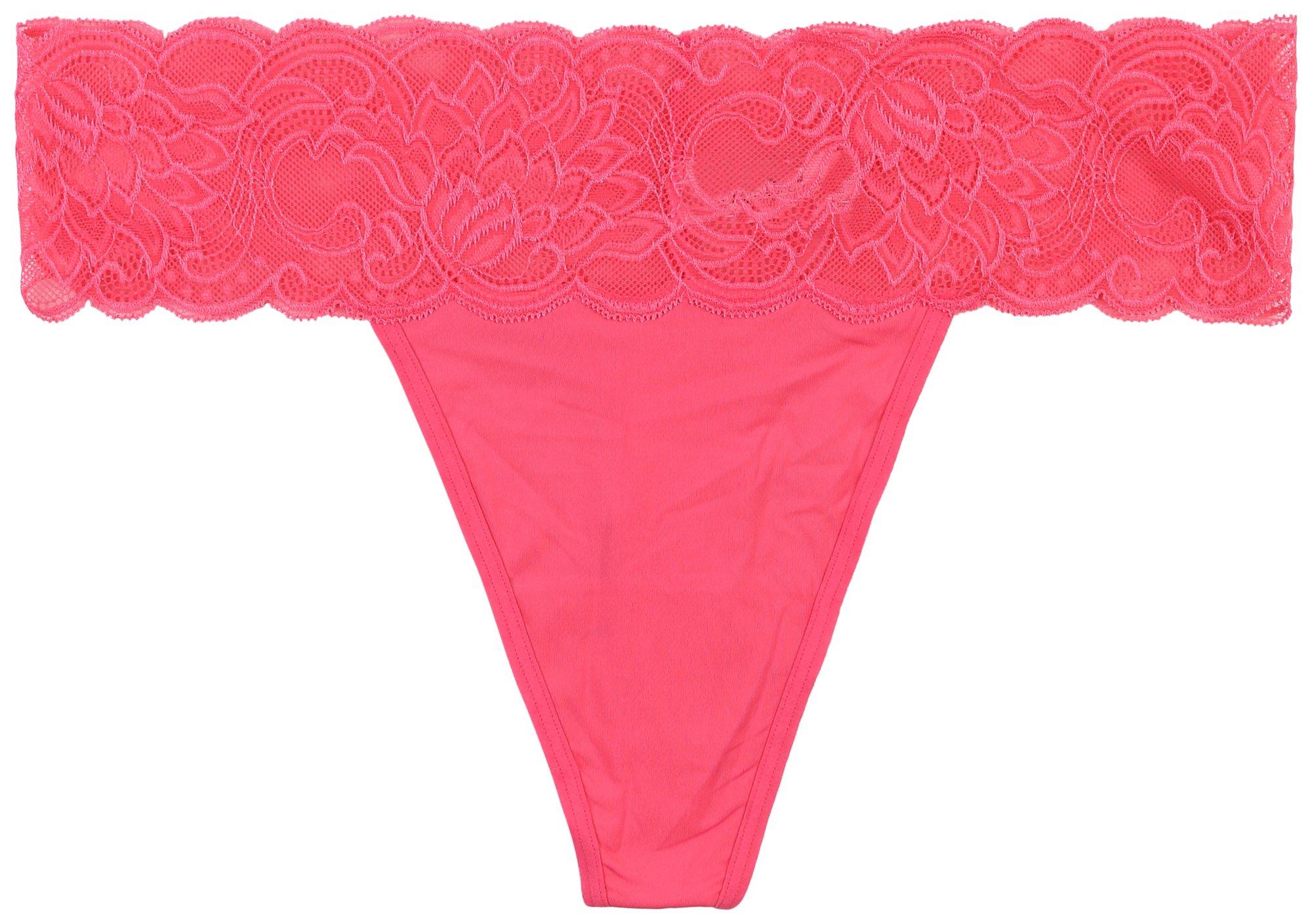 Maidenform Luxurious Lace Thong Panties DMESLT