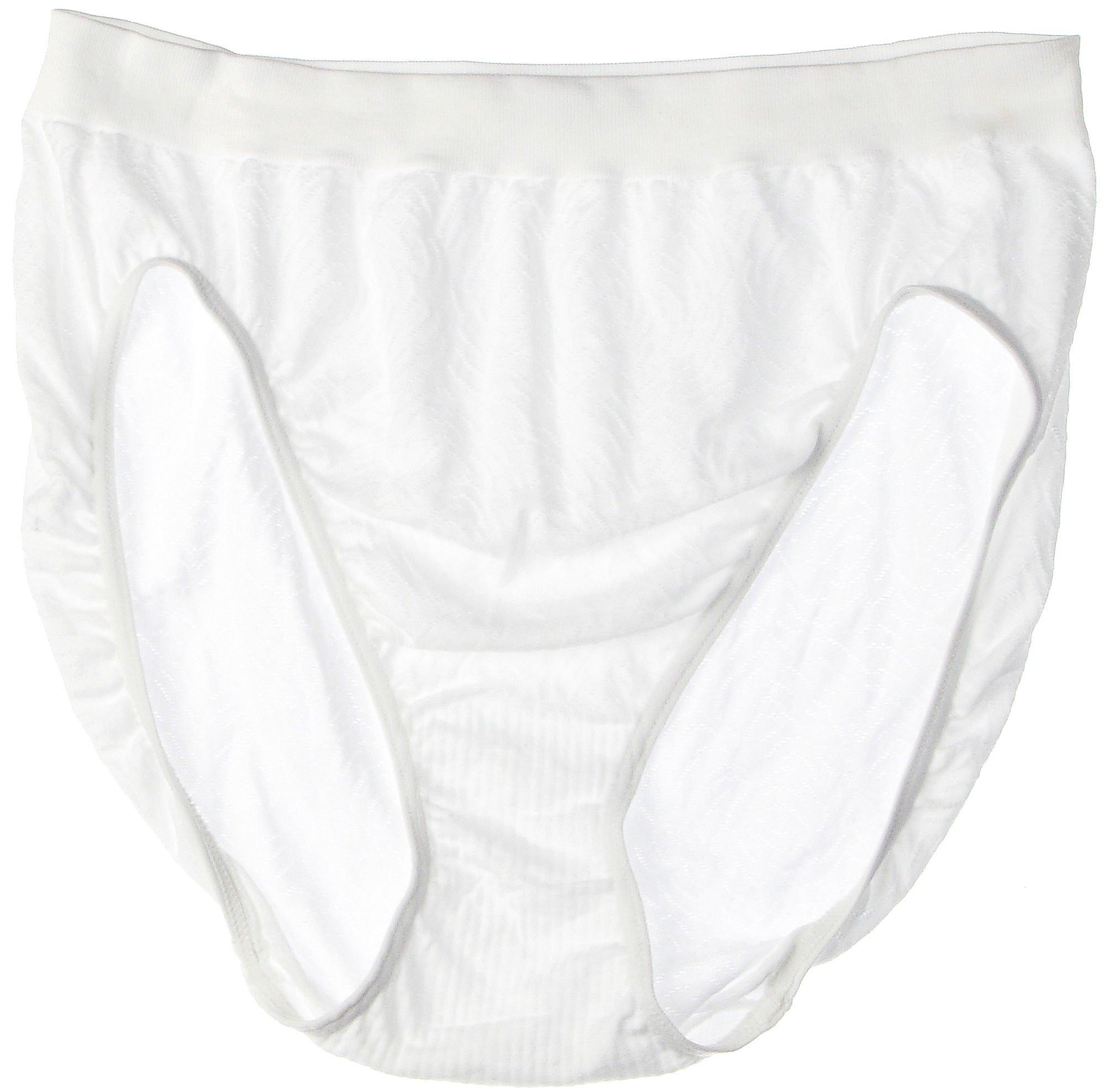Comfort Revolution Damask Hi Cut Brief Panty