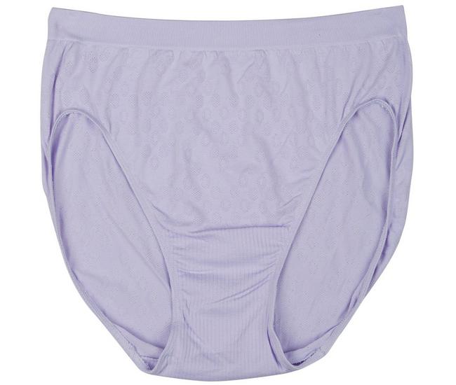 Bali Women's Cotton Stretch Brief Panty with Elastic Waistband