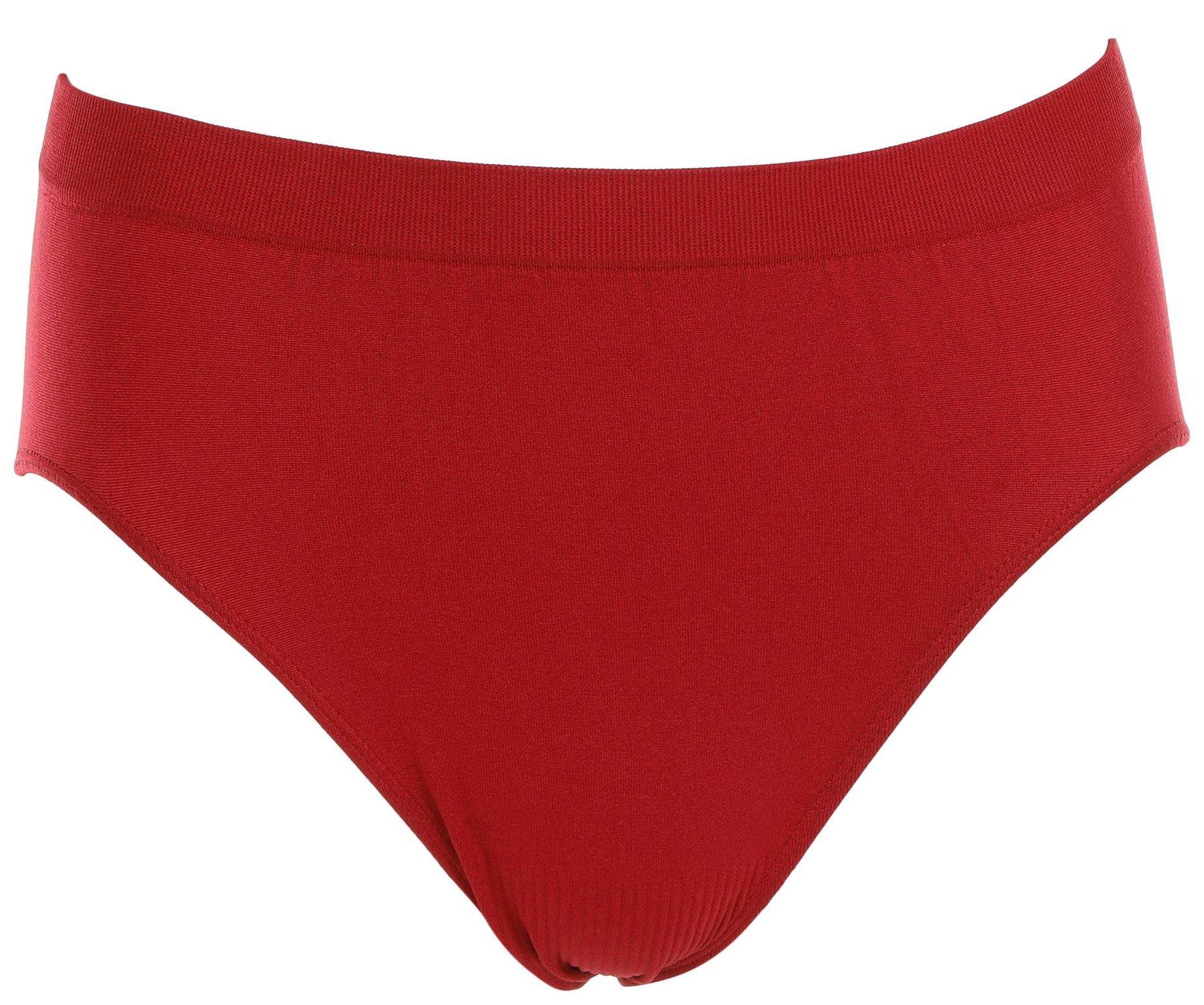 Jockey Women's Elance French Cut - 3 Pack 5 Red Reality/square Dot/mini  Candy Cane : Target