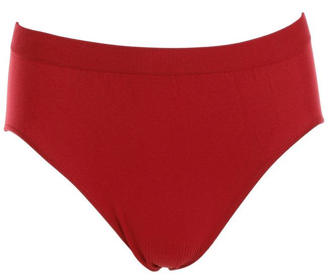 NEW 3 Pack Fitwell Seamless Underwear Panties Orig $30 Bikini Solid S/M High