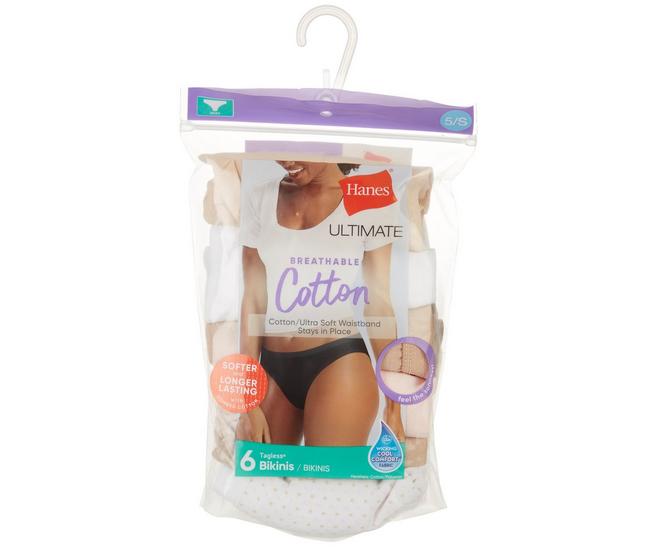 Hanes – Beige Lace Trim Full Brief Underwear(sold out)