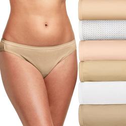 6-pk. Ultimate Breathable Cotton Bikini Panties