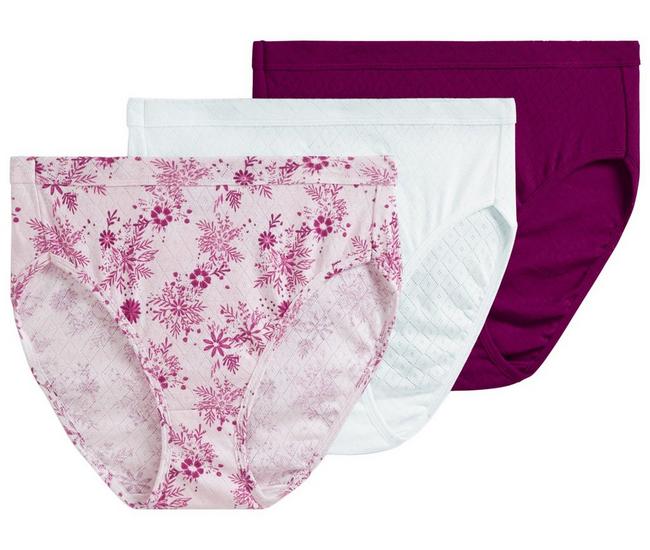Buy Jockey Women's Underwear Elance Breathe French Cut - 3 Pack